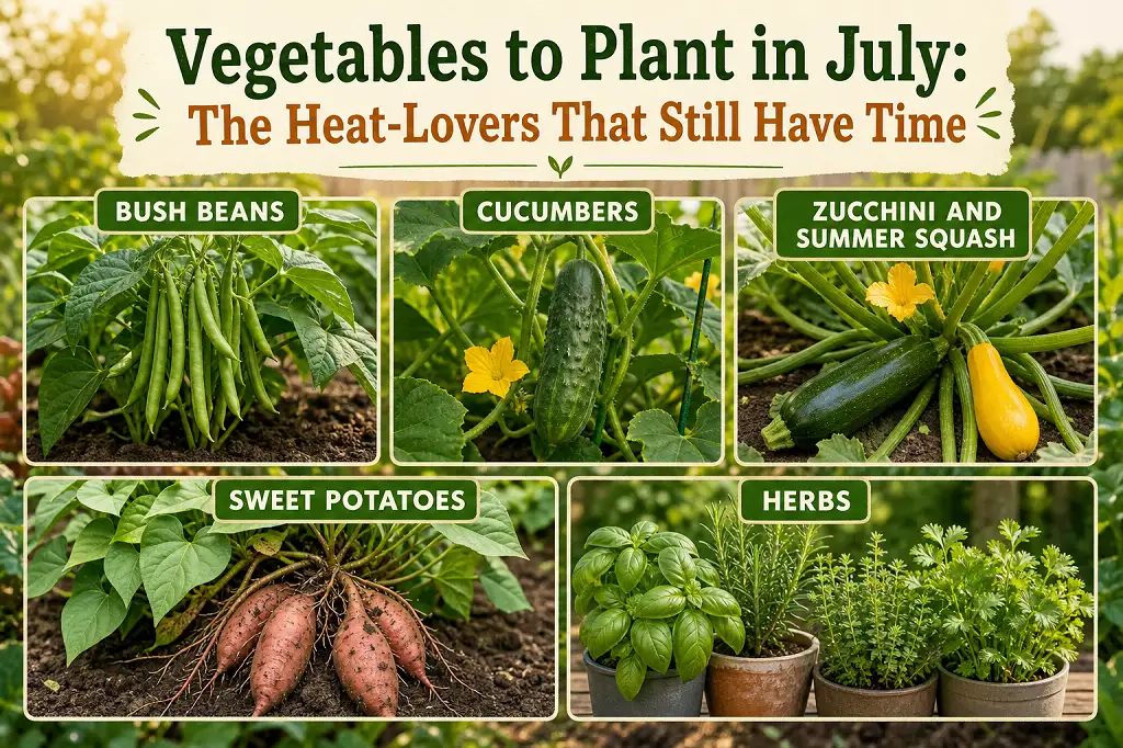 Vegetables to Plant in July
