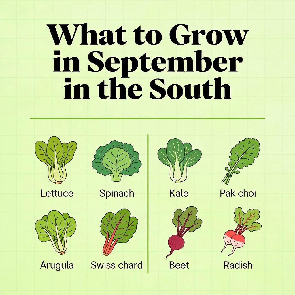 What to Grow in September in the South