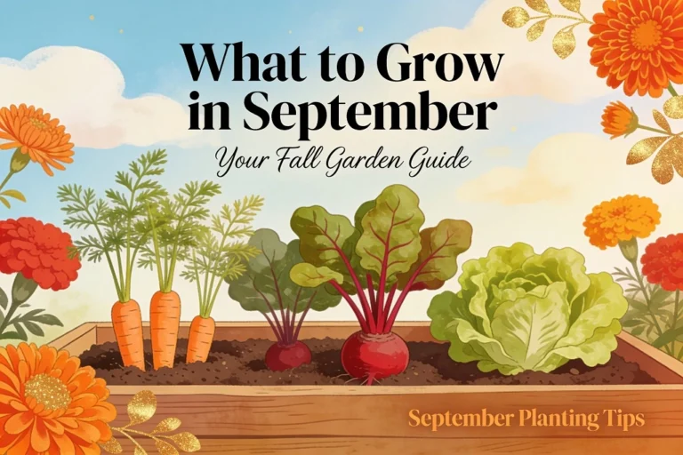What to grow in September