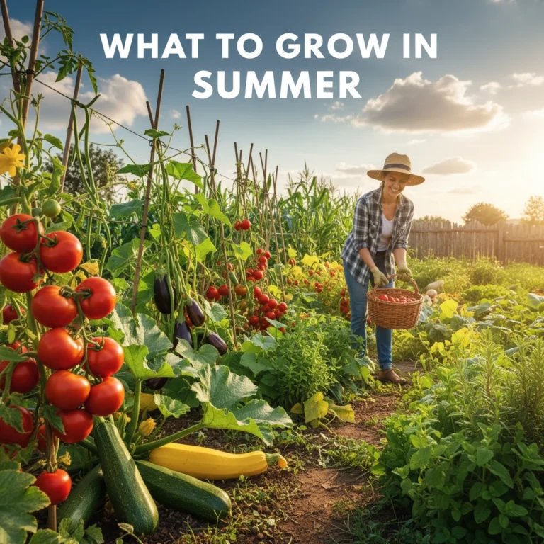 what to grow in summer